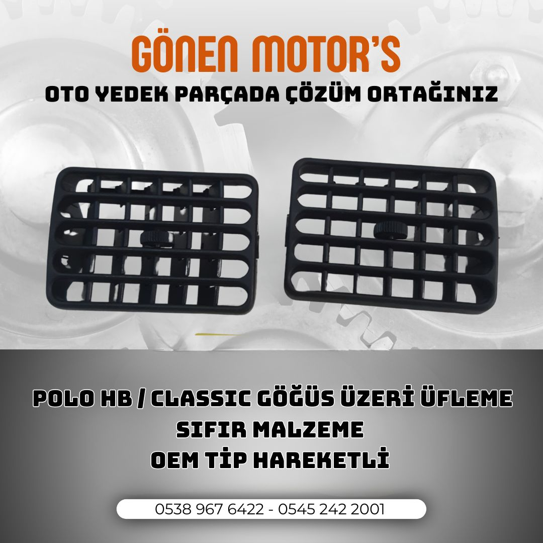 038 - VOLKSWAGEN POLO ORTA HAVA ÜFLEME  6K0 819 755 / 6N0 819 755